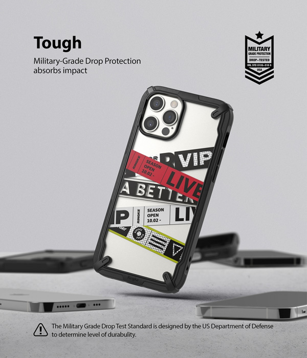 Ốp lưng RINGKE iPhone 12 Pro Max Fusion X Design