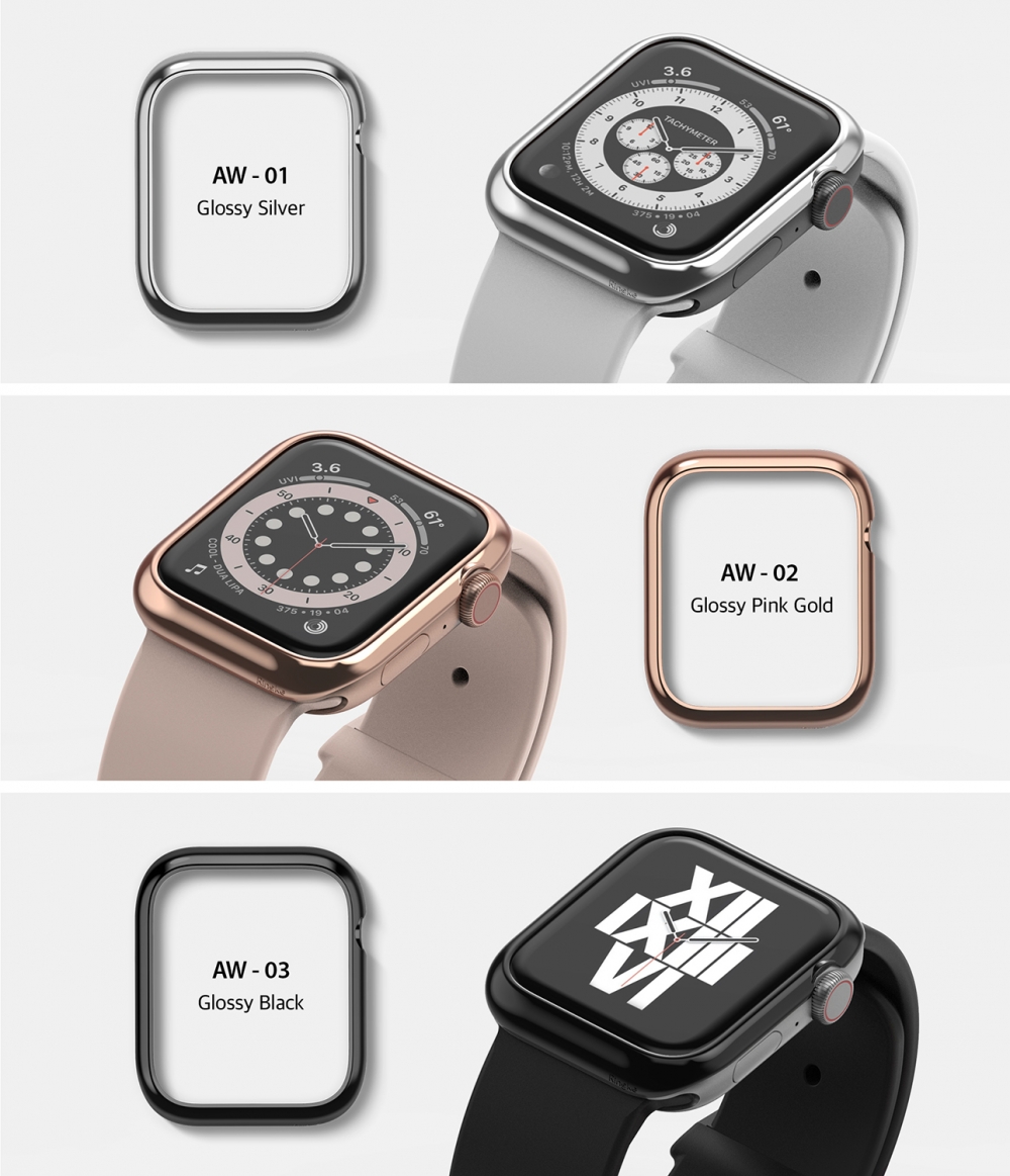 Vien Apple Watch 6 SE 5 4 44mm RINGKE Bezel Styling Stainless 15 bengovn