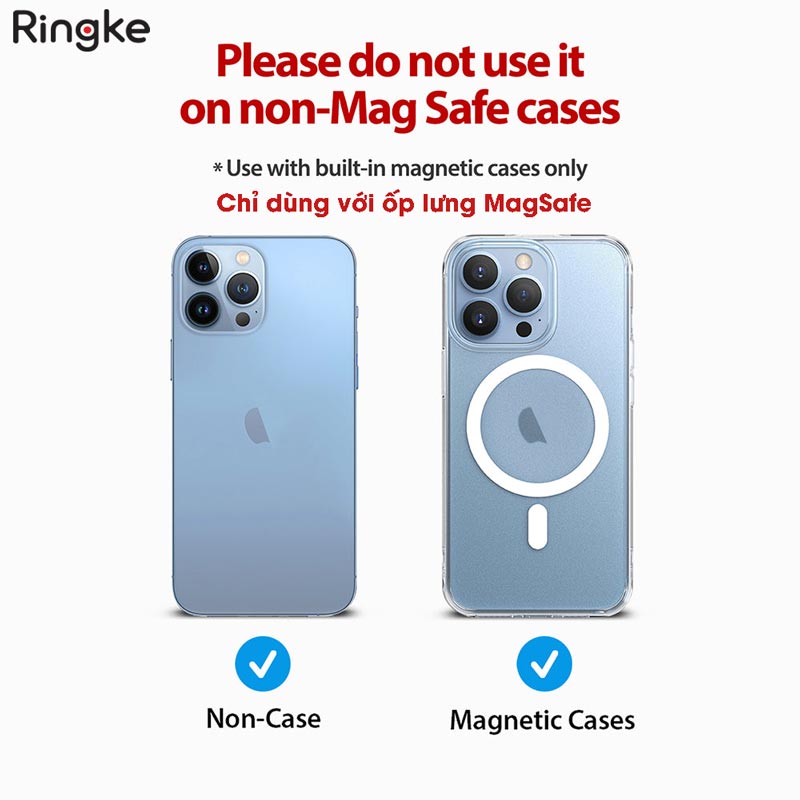 Ngăn đựng thẻ MagSafe Ringke Magnetic Slot Card Holder