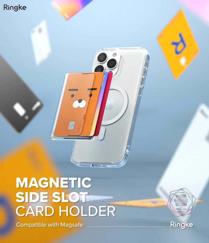 ngăn đựng thẻ magsafe Ringke Magnetic Side Slot Card Holder