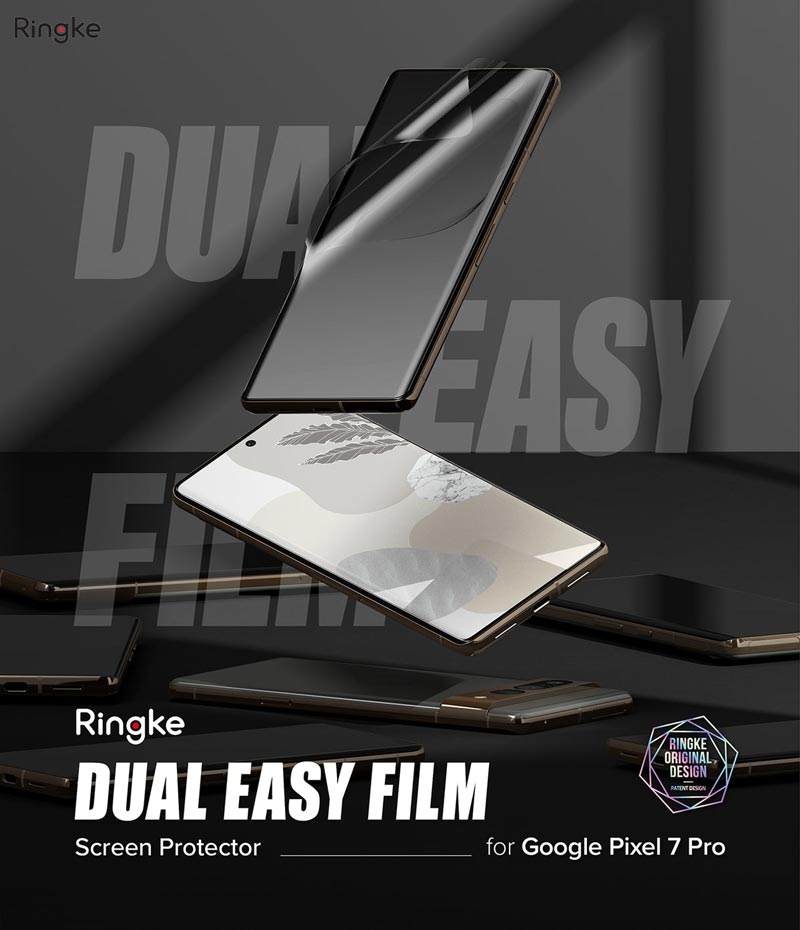 Dán full màn hình google pixel 7 pro ringke dual easy film