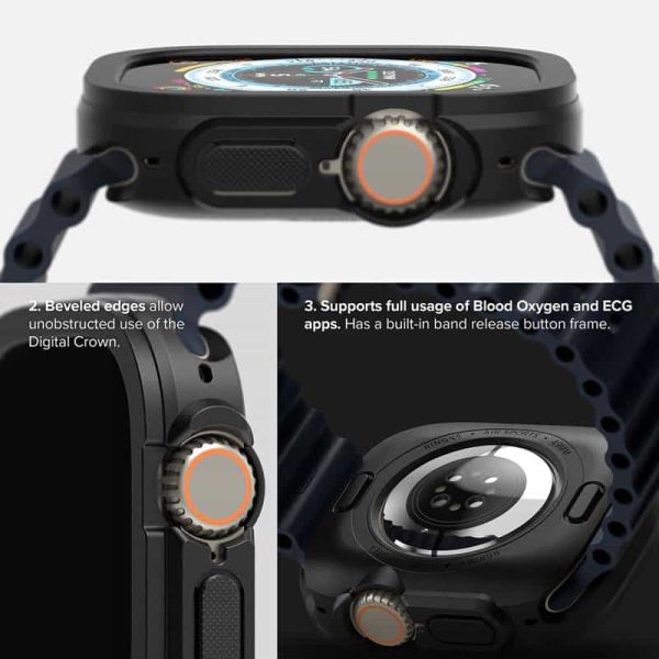 ốp apple watch ultra ringke air sports
