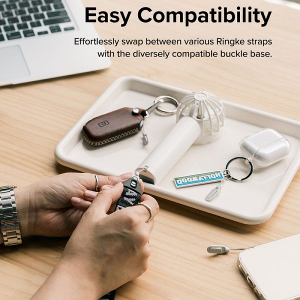 đầu móc dây đeo ringke buckle base