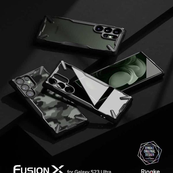 ốp lưng samsung galaxy s23 ultra ringke fusion x