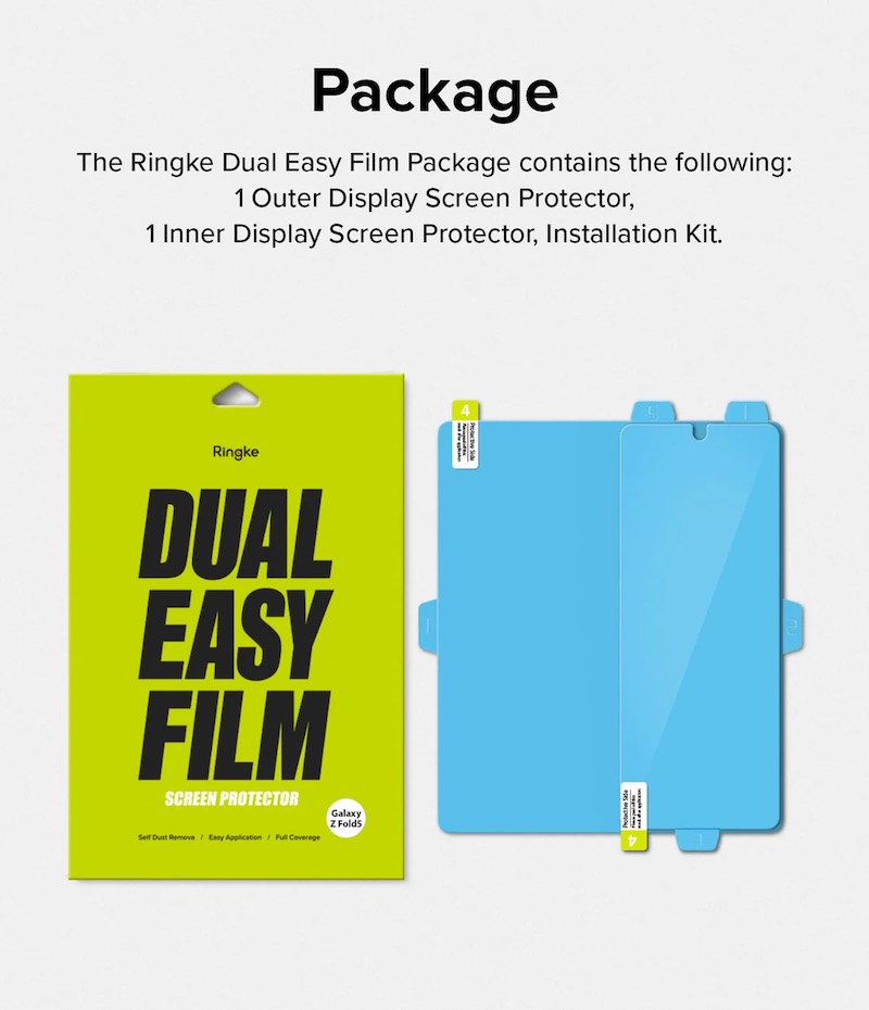Samsung Galaxy Z Fold 5 Ringke Dual Easy Film