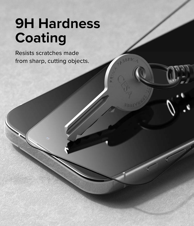 dán cường lực iphone 15 pro max ringke screen protector tempered glass
