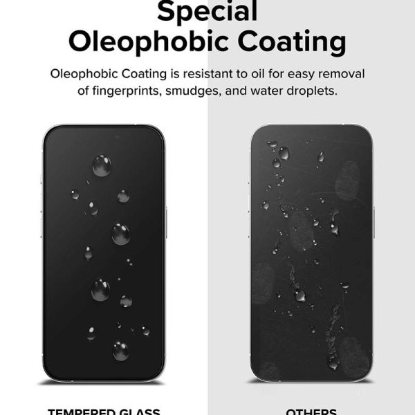 dán cường lực iphone 15 pro max ringke screen protector tempered glass