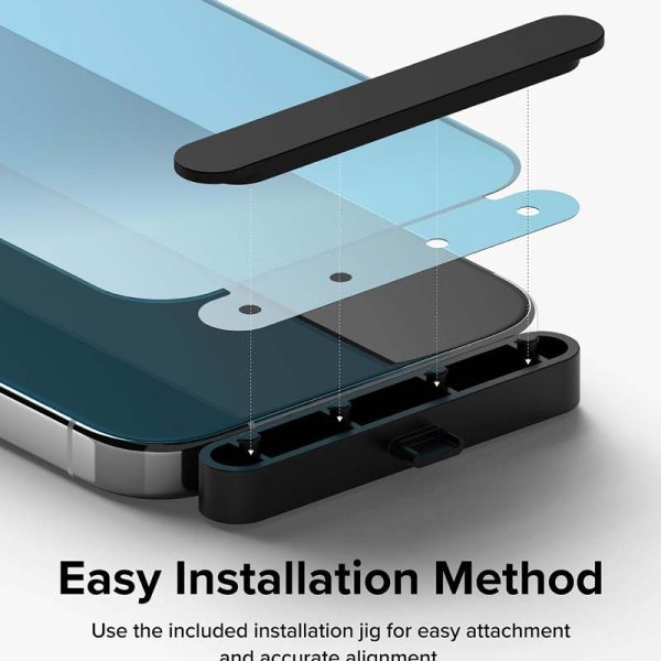 dán cường lực iphone 15 pro max ringke screen protector tempered glass