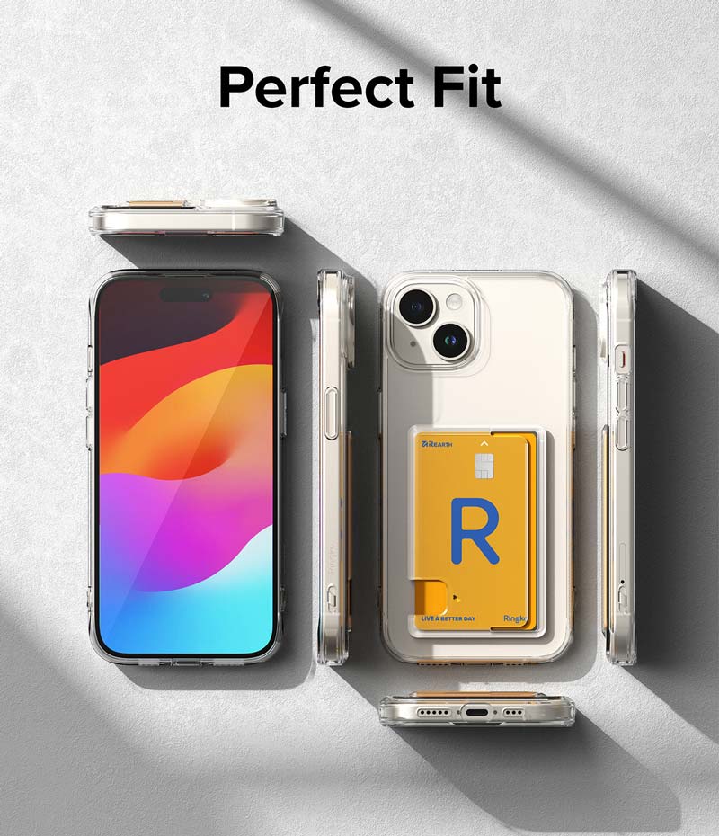 ốp lưng iphone 15 ringke fusion card