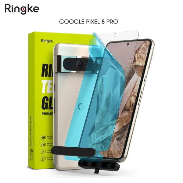 dán cường lực google pixel 8 pro ringke tempered glass
