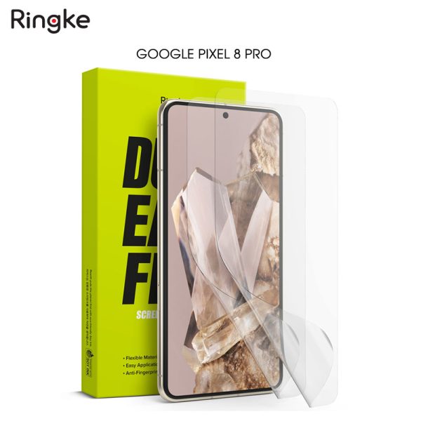 dán full màn hình google pixel 8 pro ringke dual easy film