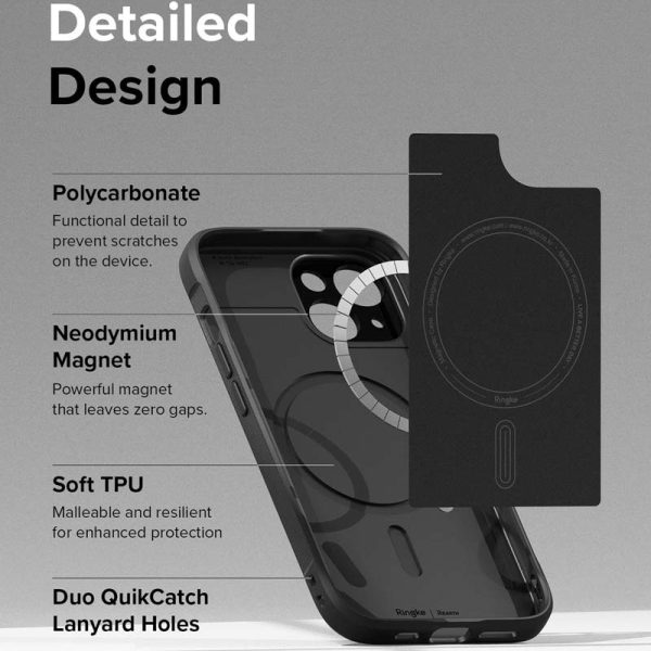 Ốp lưng iPhone 15 RINGKE Onyx Magnetic