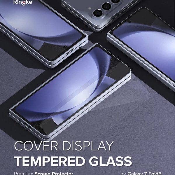 dán cường lực galaxy z fold 5 ringke cover display glass màn hình ngoài