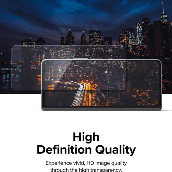 dán cường lực galaxy z fold 5 ringke cover display glass màn hình ngoài