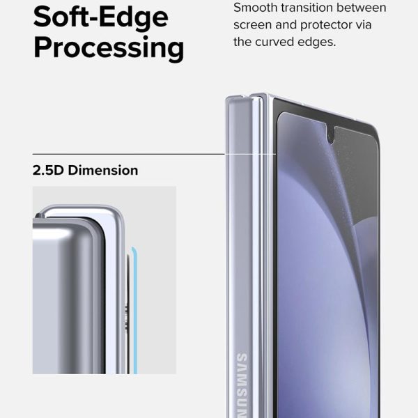dán cường lực galaxy z fold 5 ringke cover display glass màn hình ngoài