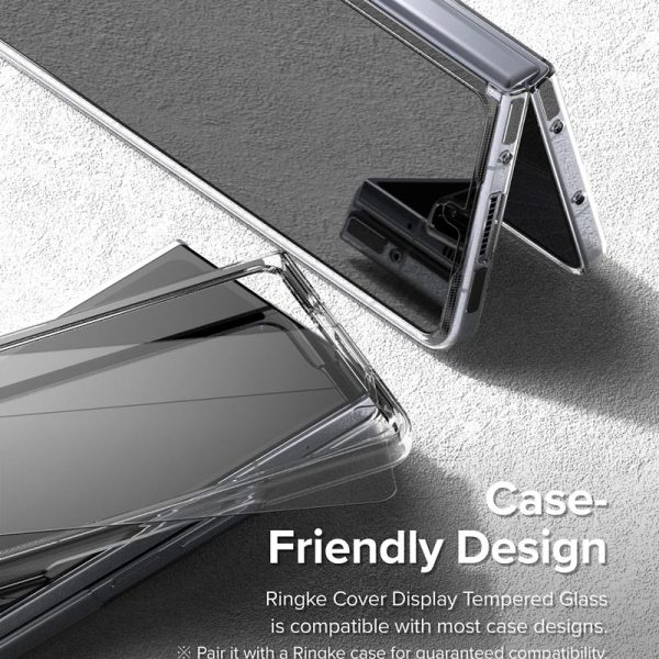 dán cường lực galaxy z fold 5 ringke cover display glass màn hình ngoài
