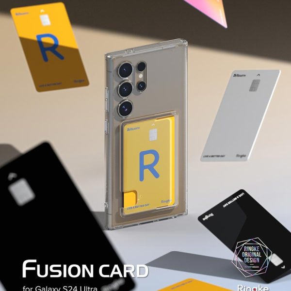 Ốp lưng Samsung Galaxy S24 Ultra RINGKE Fusion Card