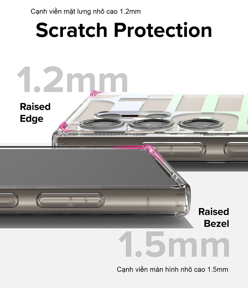 Ốp lưng Samsung Galaxy S24 Ultra RINGKE Fusion Design