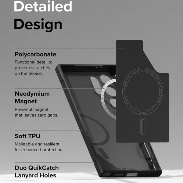 ốp lưng Samsung galaxy s24 ultra ringke onyx magnetic