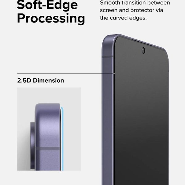 dán cường lực Samsung galaxy s24 ringke easy slide tempered glass