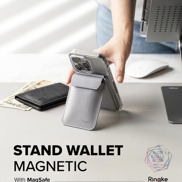 ví kiêm giá đỡ ringke stand wallet magnetic