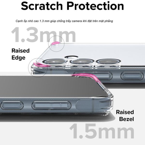 ốp lưng samsung galaxy a55 ringke fusion