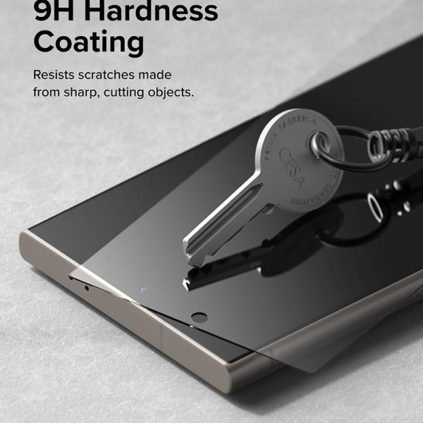 dán cường lực Samsung Galaxy S24 Ultra Ringke Easy Slide Tempered Glass