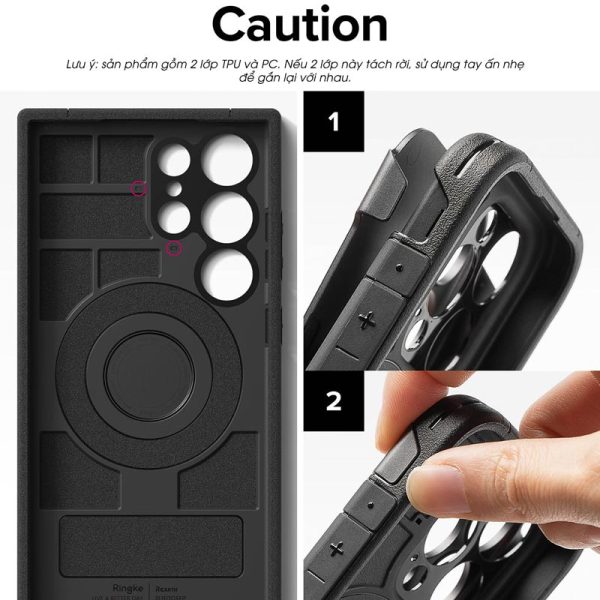 ốp lưng Samsung galaxy S24 ultra ringke alles