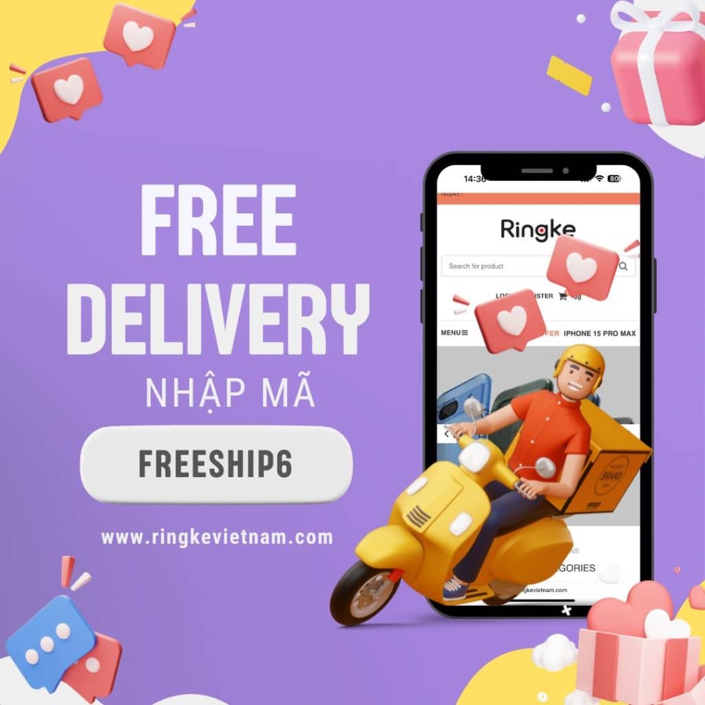 3D Free Delivery Intagram Post