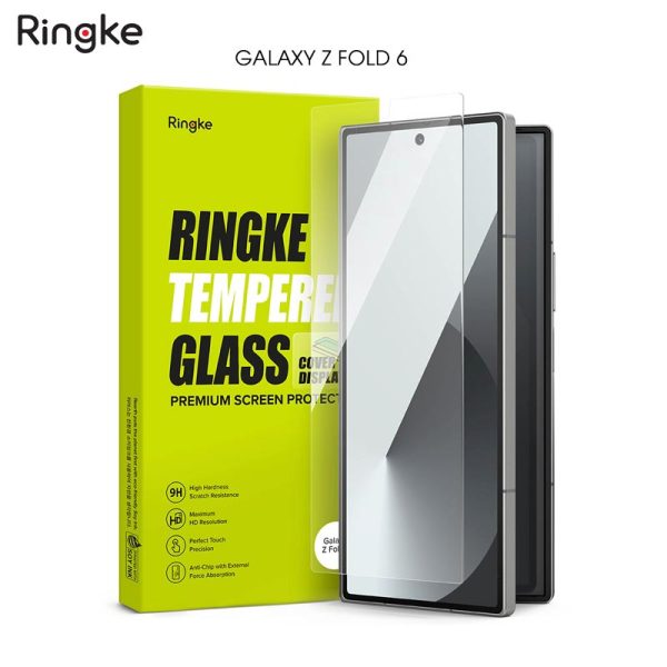 [Combo 2] Dán cường lực Samsung Galaxy Z Fold 6 RINGKE Cover Display Tempered Glass (Màn hình ngoài)