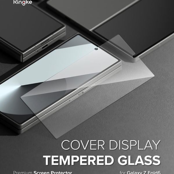 [Combo 2] Dán cường lực Samsung Galaxy Z Fold 6 RINGKE Cover Display Tempered Glass (Màn hình ngoài)