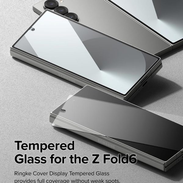 [Combo 2] Dán cường lực Samsung Galaxy Z Fold 6 RINGKE Cover Display Tempered Glass (Màn hình ngoài)