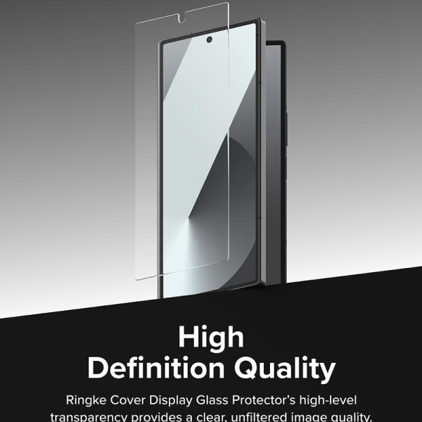 [Combo 2] Dán cường lực Samsung Galaxy Z Fold 6 RINGKE Cover Display Tempered Glass (Màn hình ngoài)