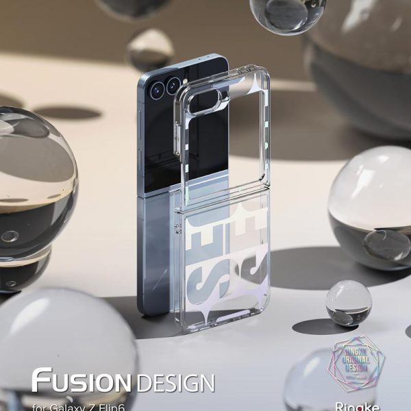 Ốp lưng Samsung Galaxy Z Flip 6 Ringke Fusion Design