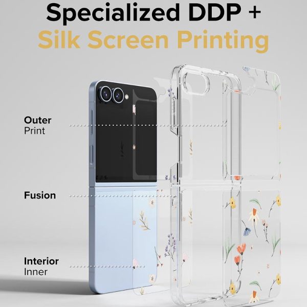 Ốp lưng Samsung Galaxy Z Flip 6 Ringke Fusion Design