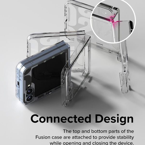 Ốp lưng Samsung Galaxy Z Flip 6 Ringke Fusion Design