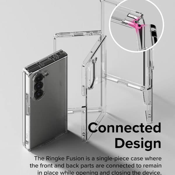 Ốp lưng Samsung Galaxy Z Fold 6 Ringke Fusion