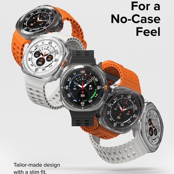 vỏ ốp kèm dán cường lực Galaxy Watch Ultra Ringke Slim & Glass