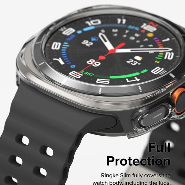 vỏ ốp kèm dán cường lực Galaxy Watch Ultra Ringke Slim & Glass