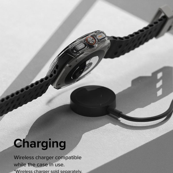 vỏ ốp kèm dán cường lực Galaxy Watch Ultra Ringke Slim & Glass