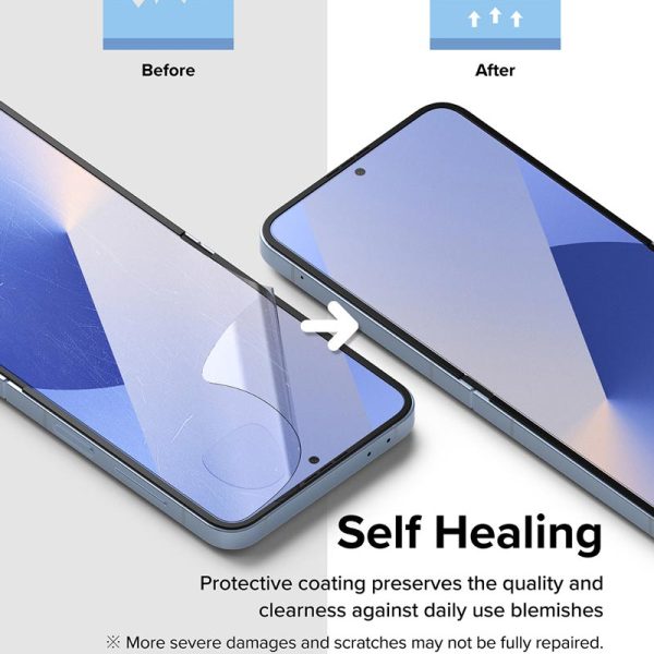 bộ dán màn hình Samsung galaxy z flip 6 ringke 3-in-1 protector
