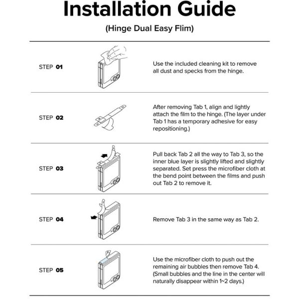 bộ dán màn hình Samsung galaxy z flip 6 ringke 3-in-1 protector