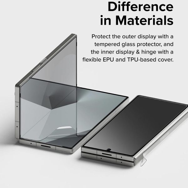 bộ dán màn hình samsung galaxy z fold 6 ringke 3-in-1 protector