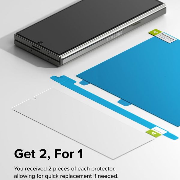 bộ dán màn hình samsung galaxy z fold 6 ringke 3-in-1 protector