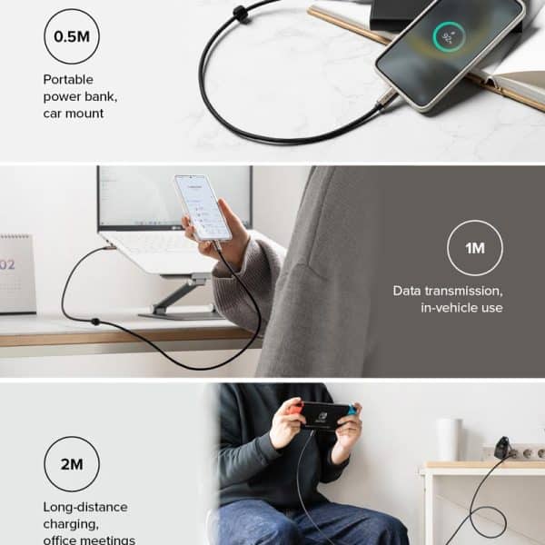 Cáp sạc nhanh RINGKE Fast Charging Basic Cable C-to-C