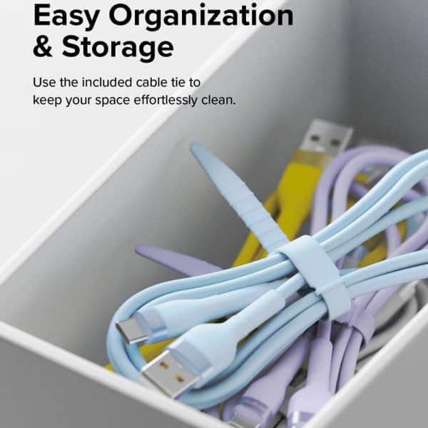 cáp sạc nhanh ringke fast charging pastel cable c-to-c