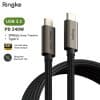 cáp sạc nhanh Ringke USB-3.2 Gen 2X2 USB-C Cable