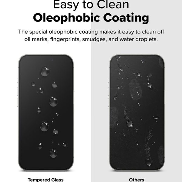 dán cường lực iPhone 16 pro Max Ringke Easy Slide Tempered Glass