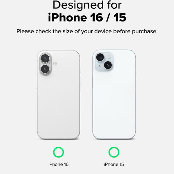 dán cường lực iPhone 16/iPhone 15 ringke easy slide tempered glass