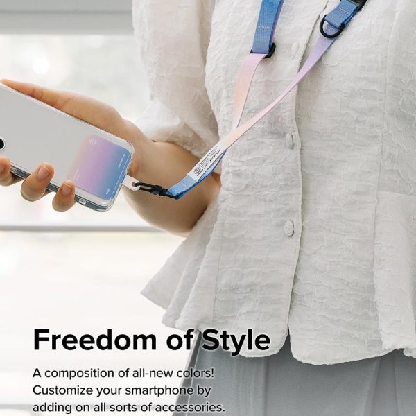 dây đeo Ringke Holder Link & Snap Hook Lanyard Strap